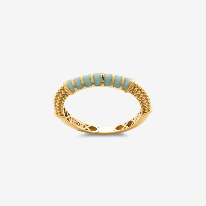 انگشتر طلا 18 عیار زنانه جواهری راز مدل R249-2 